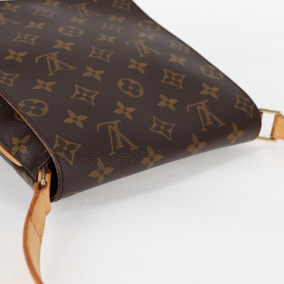 Louis Vuitton Musette Salsa Handbag Monogram Canvas, BROWN, CANVAS, Handbag