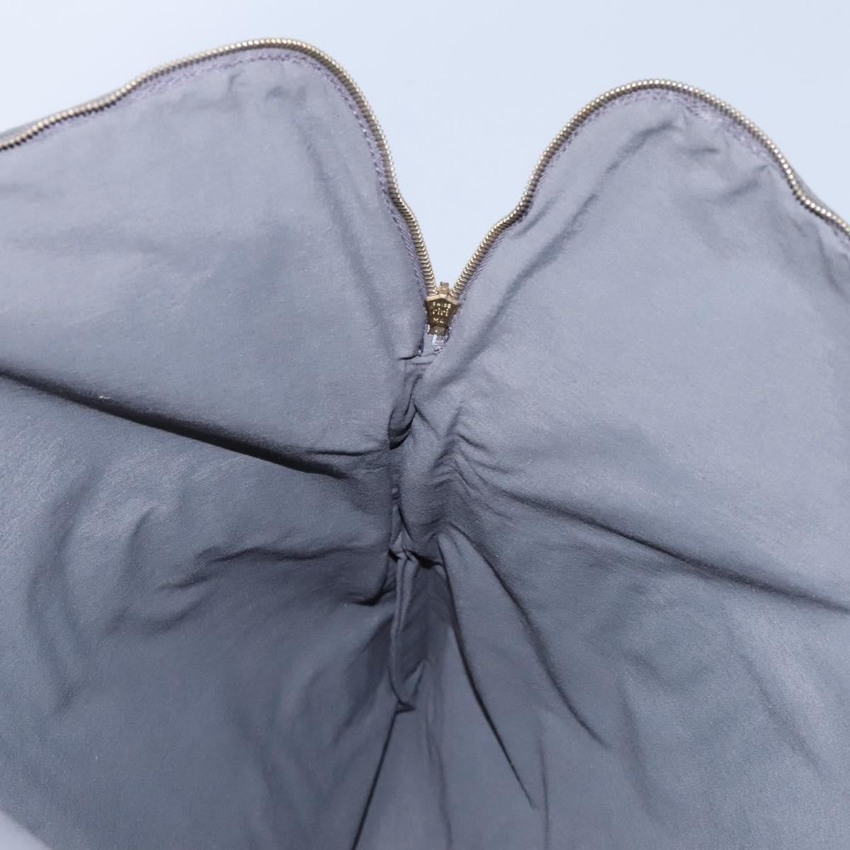 Hermes Fourre Tout Besace Messenger Bag Toile, GRAY, CANVAS, Crossbody bag