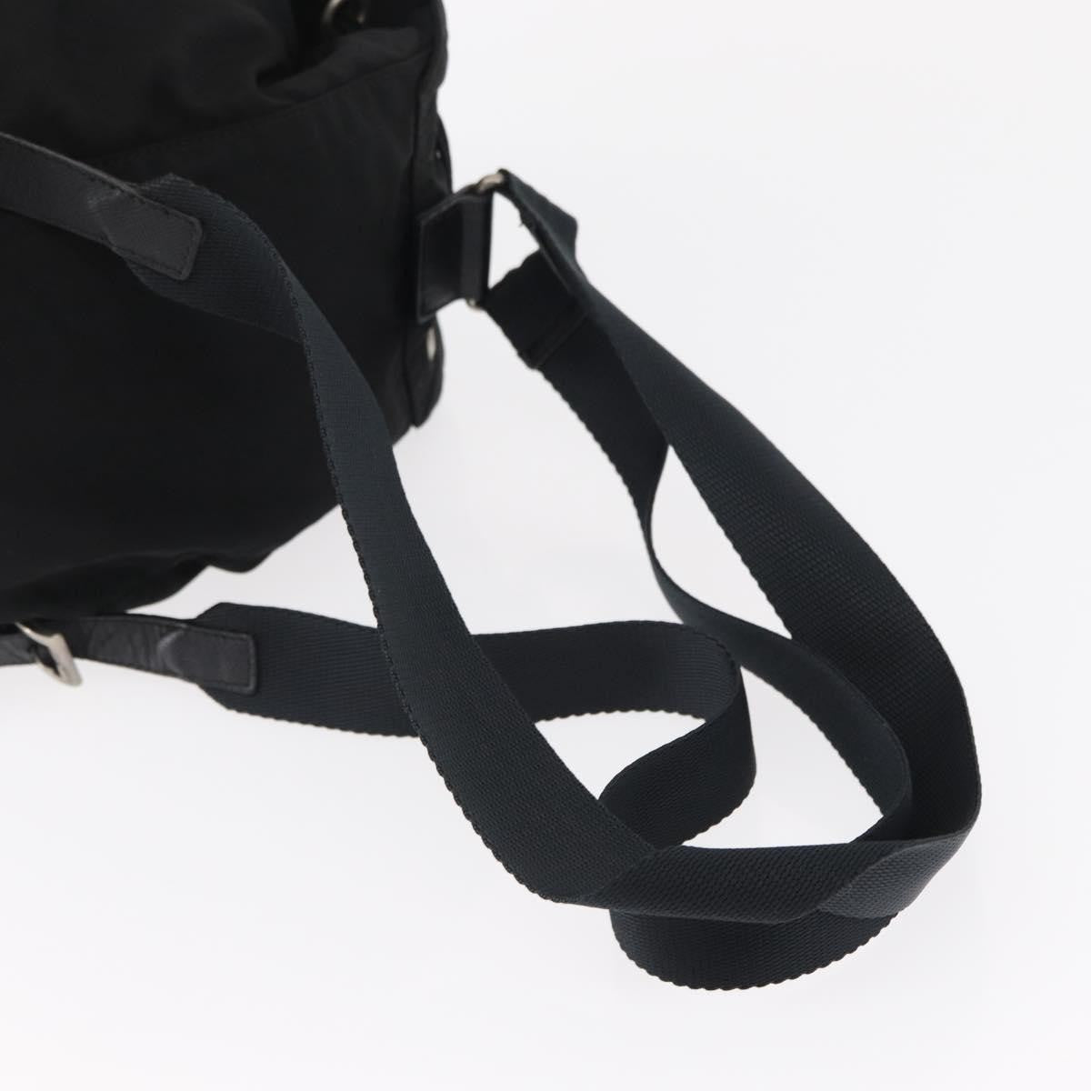 Prada Front Pocket Backpack Tessuto, BLACK, NYLON, Backpack