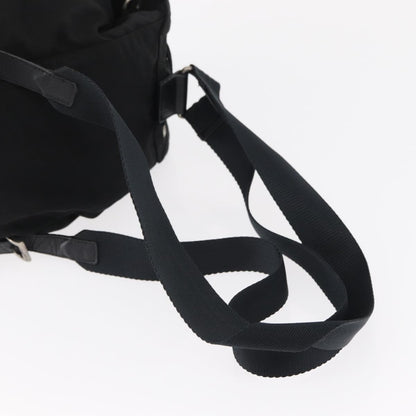 Prada Front Pocket Backpack Tessuto, BLACK, NYLON, Backpack