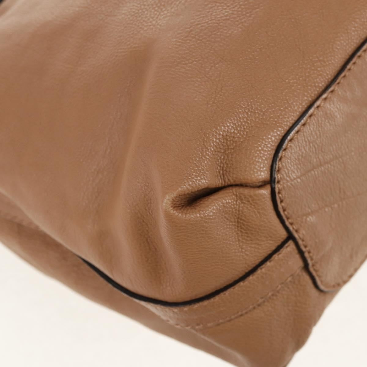 Chloe Elsie Convertible Satchel Leather, BEIGE, LEATHER, Handbag