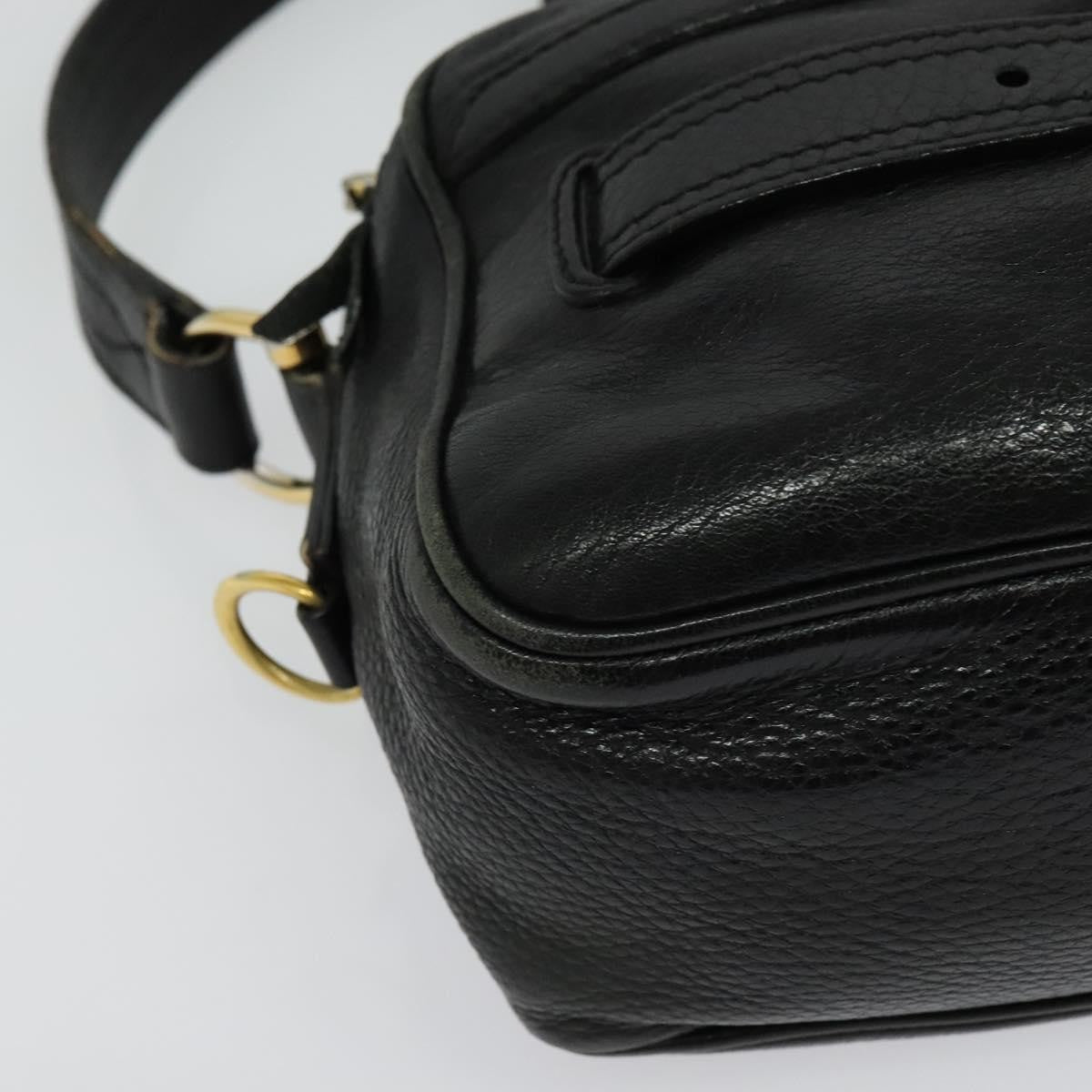 Burberry Shoulder Bag Leather, BLACK, LEATHER, Shoulder bag