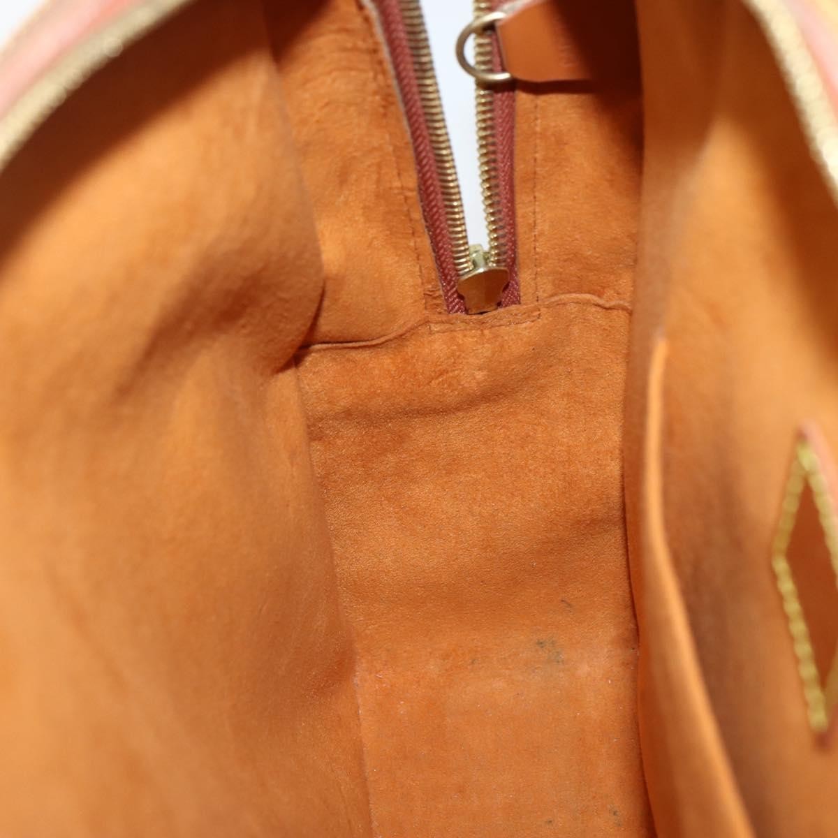 Louis Vuitton Voltaire Handbag Epi leather, BROWN, LEATHER, Handbag