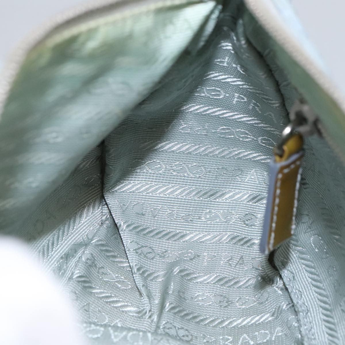 Prada Vintage Shoulder Bag Tessuto, BLUE, NYLON, Shoulder bag