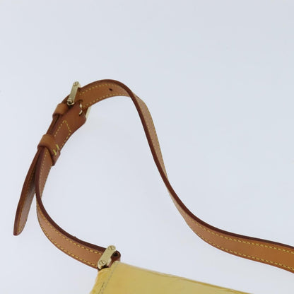 Louis Vuitton Thompson Street Handbag Monogram Vernis, YELLOW, PATENT_LEATHER, Shoulder bag