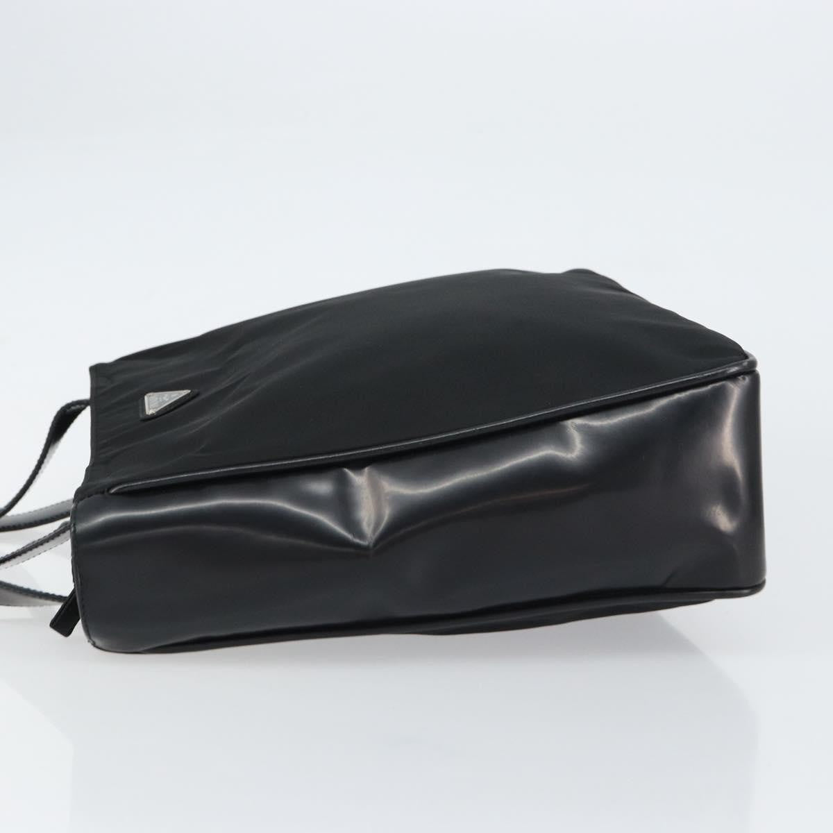 Prada Vintage Tote Nylon, BLACK, NYLON, Tote bag
