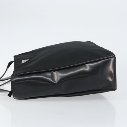 Prada Vintage Tote Nylon, BLACK, NYLON, Tote bag