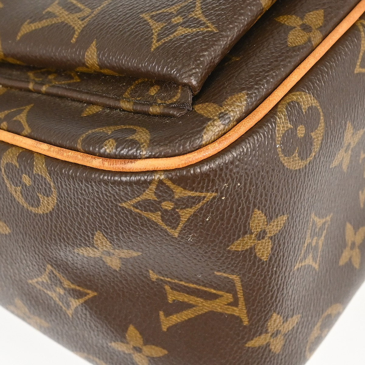 Louis Vuitton Viva Cite Handbag Monogram Canvas, Brown, Canvas, Shoulder Bag