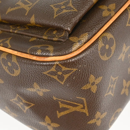 Louis Vuitton Viva Cite Handbag Monogram Canvas, Brown, Canvas, Shoulder Bag