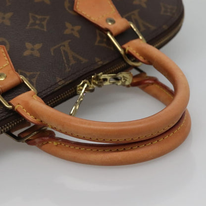 Louis Vuitton Alma Handbag Monogram Canvas, BROWN, CANVAS, Handbag