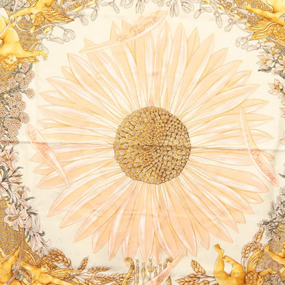 Hermes Carré 90 Silk multicolor, PINK, SILK, Scarve & shawl