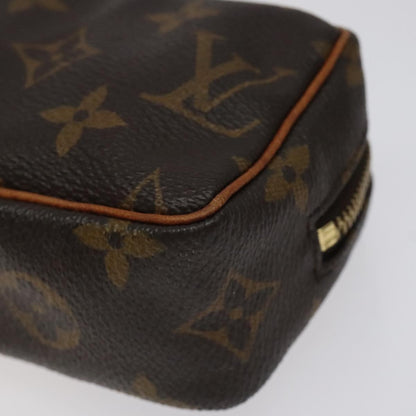 Louis Vuitton Wapiti Trousse Pouch Monogram Canvas, BROWN, CANVAS, Clutche & pouche
