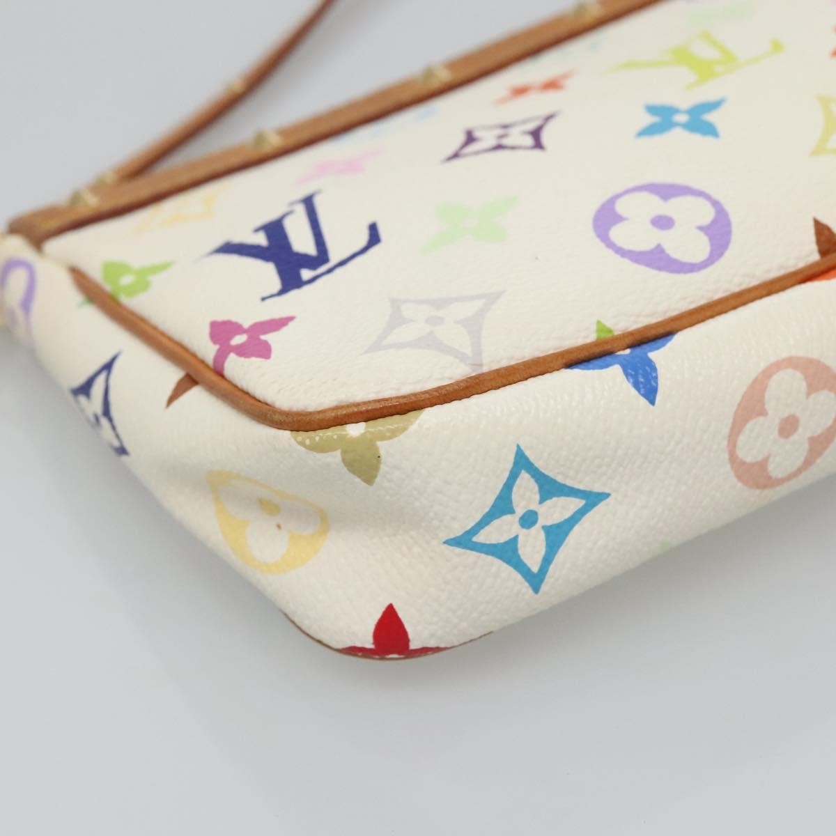 Louis Vuitton Pochette Accessoires Monogram Multicolor, MULTICOLOUR, CANVAS, Clutche & pouche