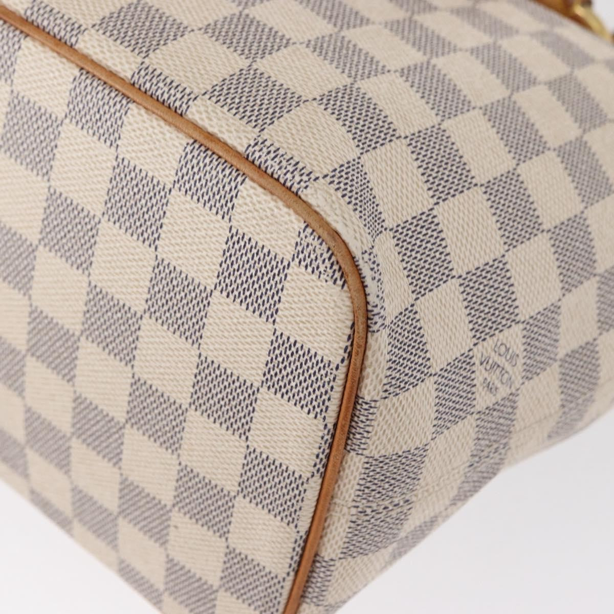 Louis Vuitton Saleya Handbag Damier, WHITE, CANVAS, Tote bag