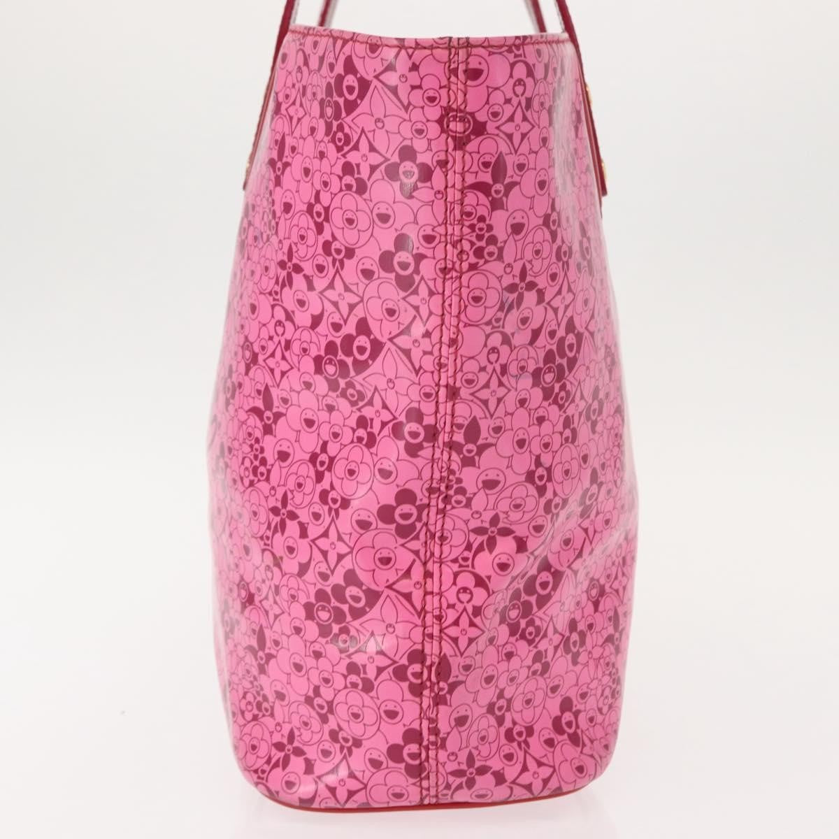Louis Vuitton Voyage Tote Cosmic Blossom, PINK, PATENT_LEATHER, Tote bag