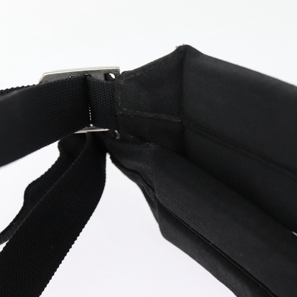 Saint Laurent City Backpack Canvas, BLACK, CANVAS, Backpack