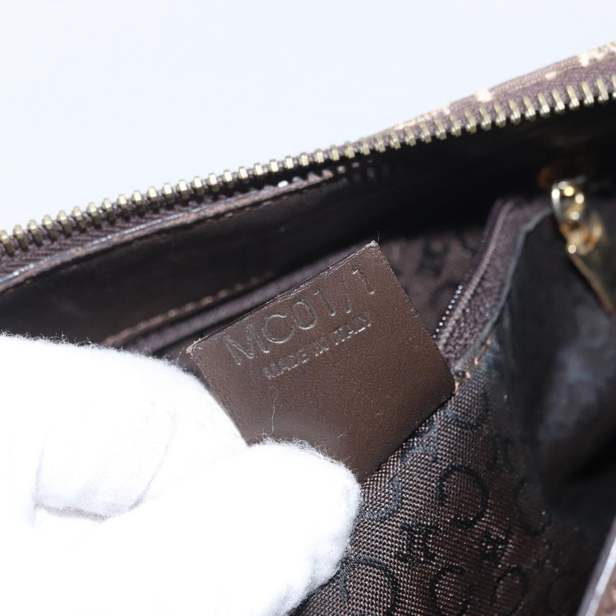 Celine C Macadam Shoulder bag Canvas, BROWN, CANVAS, Shoulder bag