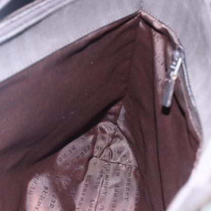 Burberry Nova Handbag Canvas, BROWN, PVC, Handbag