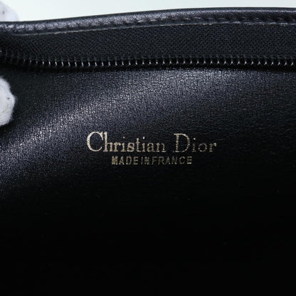Christian Dior Vintage Trotter Pouch Diorissimo Canvas, BLACK, CANVAS, Clutche & pouche