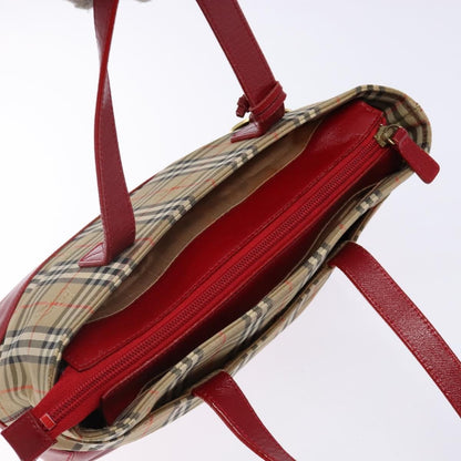 Burberry Nova Check Handbag Nova Check Canvas, BEIGE, CANVAS, Handbag