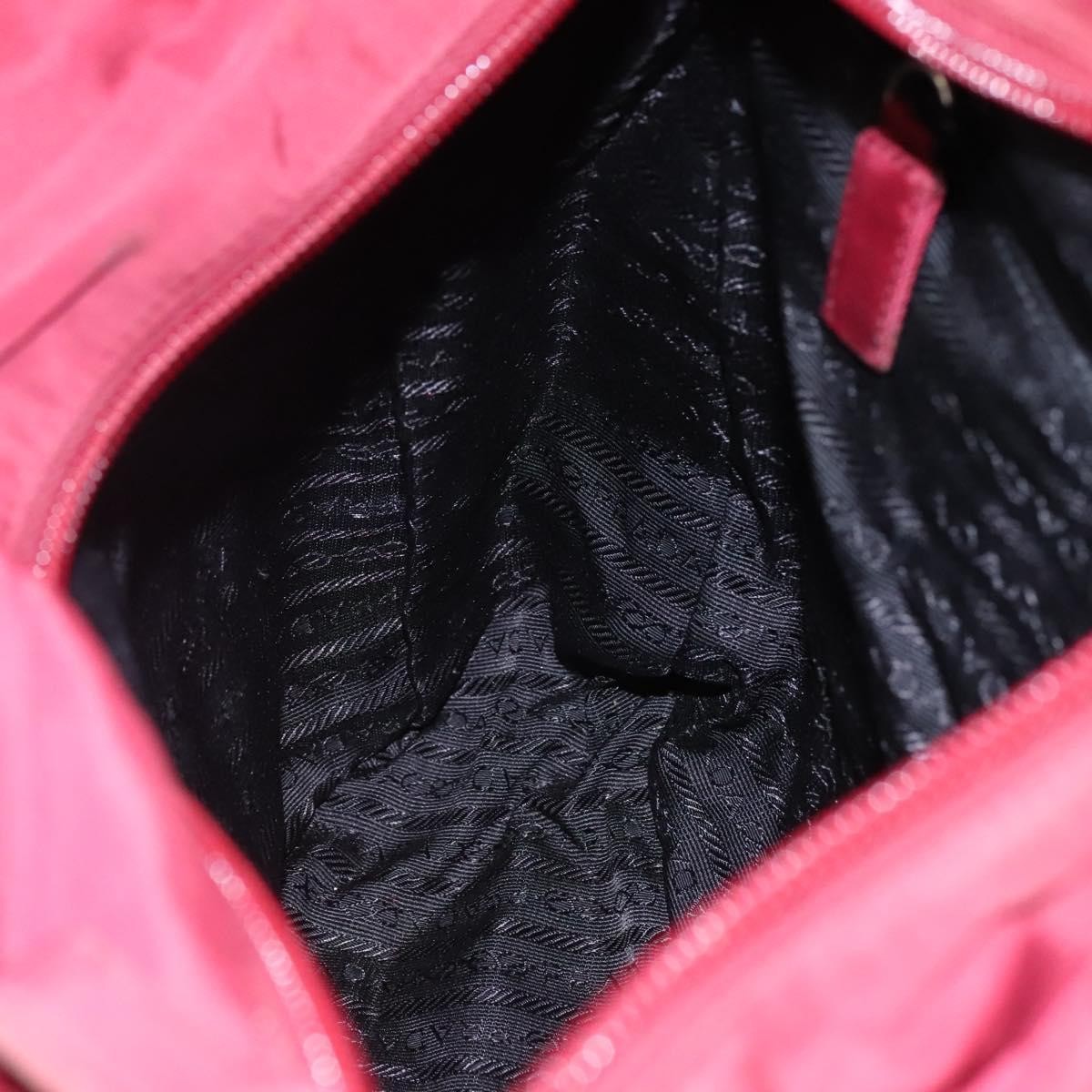 Prada Vintage Zip Tote Tessuto, RED, NYLON, Tote bag