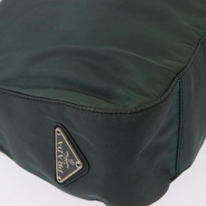Prada Vintage Shoulder Bag Tessuto, GREEN, NYLON, Shoulder bag
