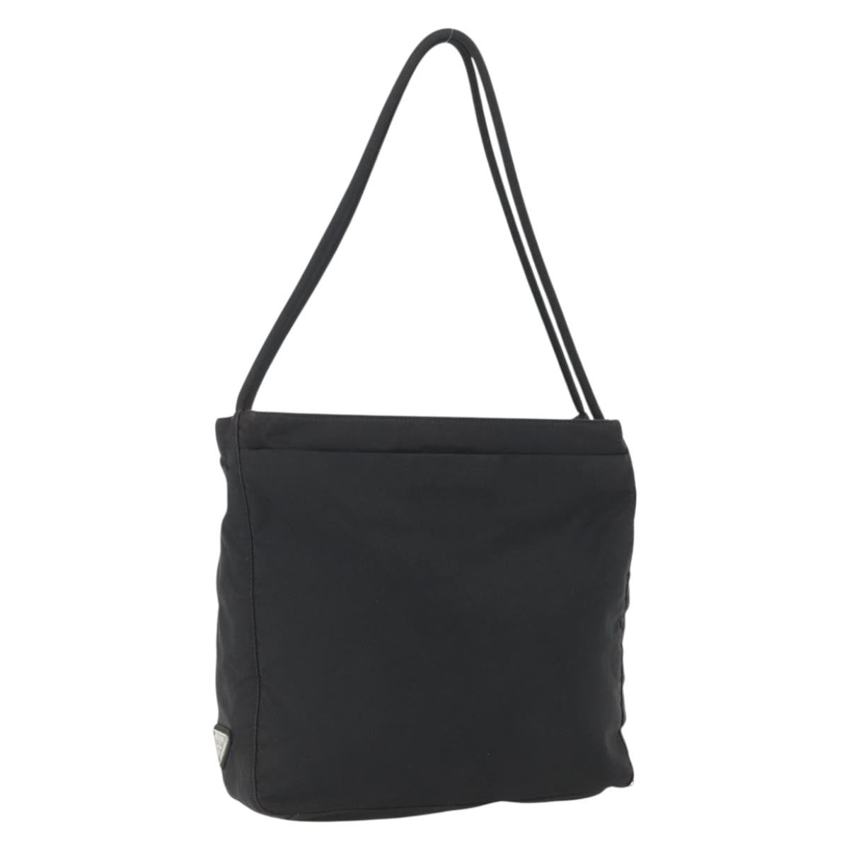 Prada Vintage Tote Tessuto, BLACK, NYLON, Tote bag