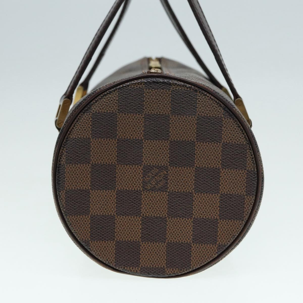Louis Vuitton Papillon Handbag Damier, BROWN, CANVAS, Handbag