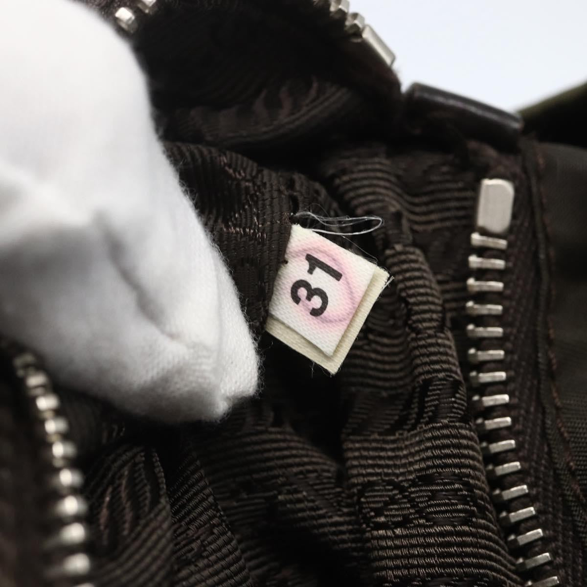 Prada Vintage Tote Tessuto, KHAKI, NYLON, Tote bag