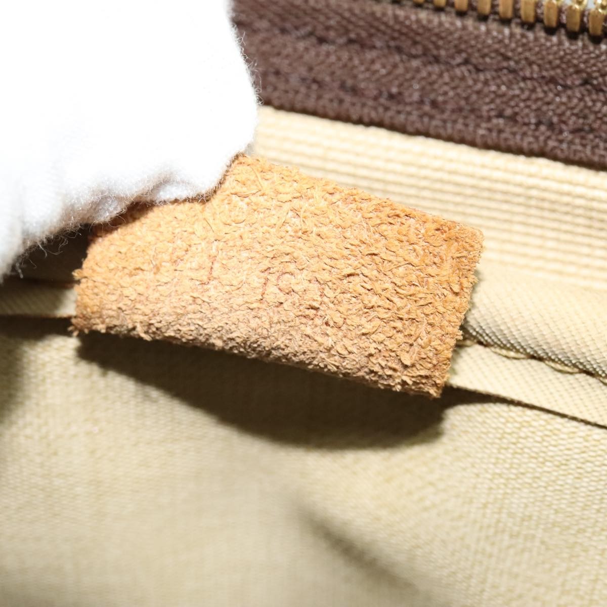 Louis Vuitton Deauville Handbag Monogram Canvas, BROWN, CANVAS, Handbag