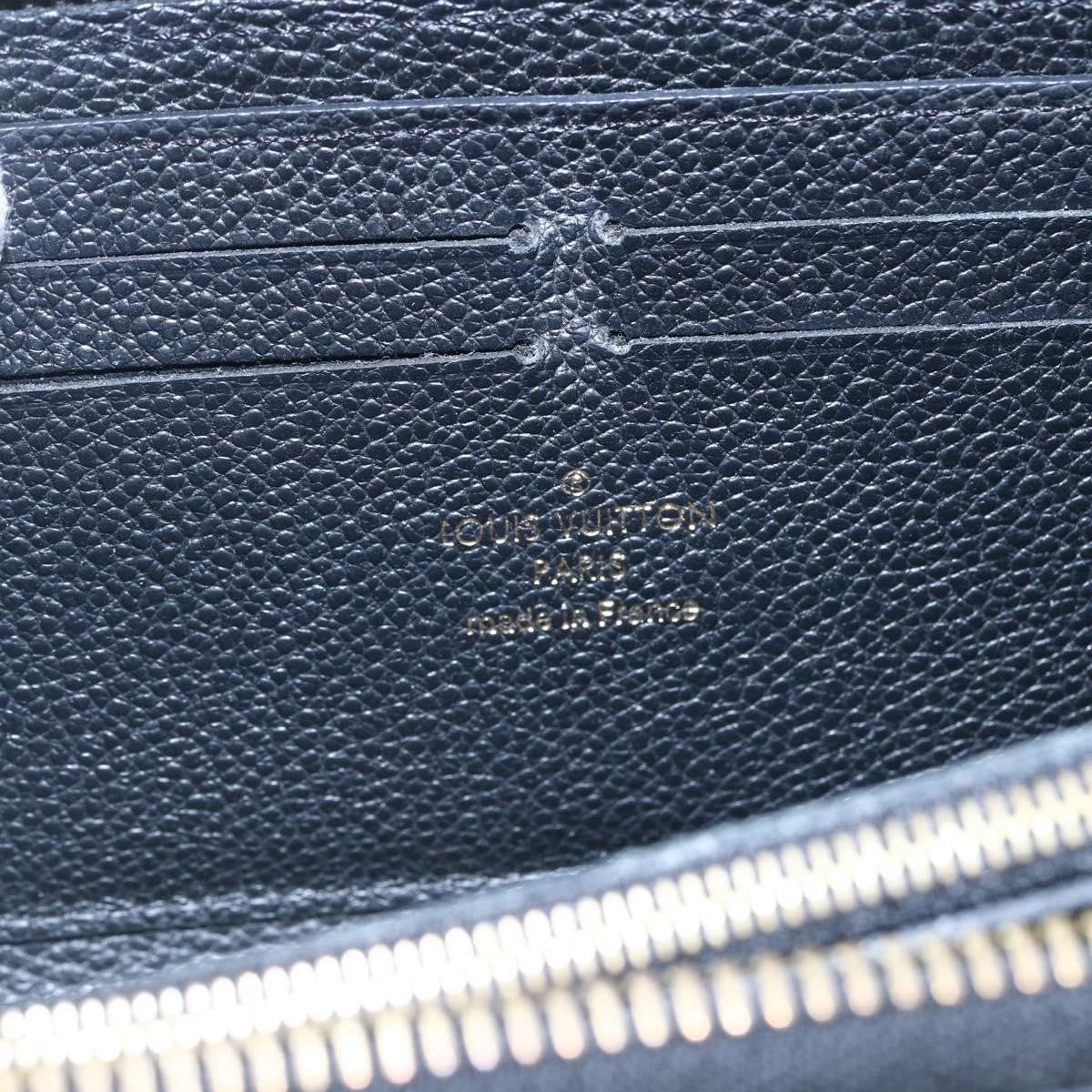 Louis Vuitton Portefeuille zippy Monogramme Empreinte Monogramme Empreinte, BLACK, LEATHER, Wallets