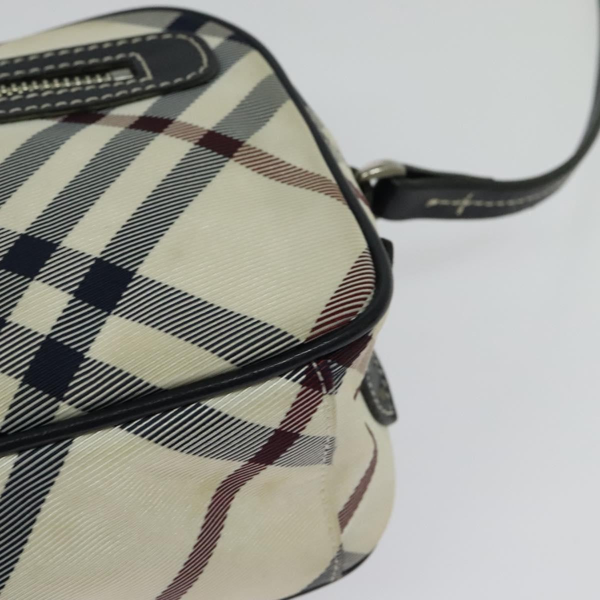 Burberry Nova Check Blue Label Canvas, BEIGE, CANVAS, Travel bag