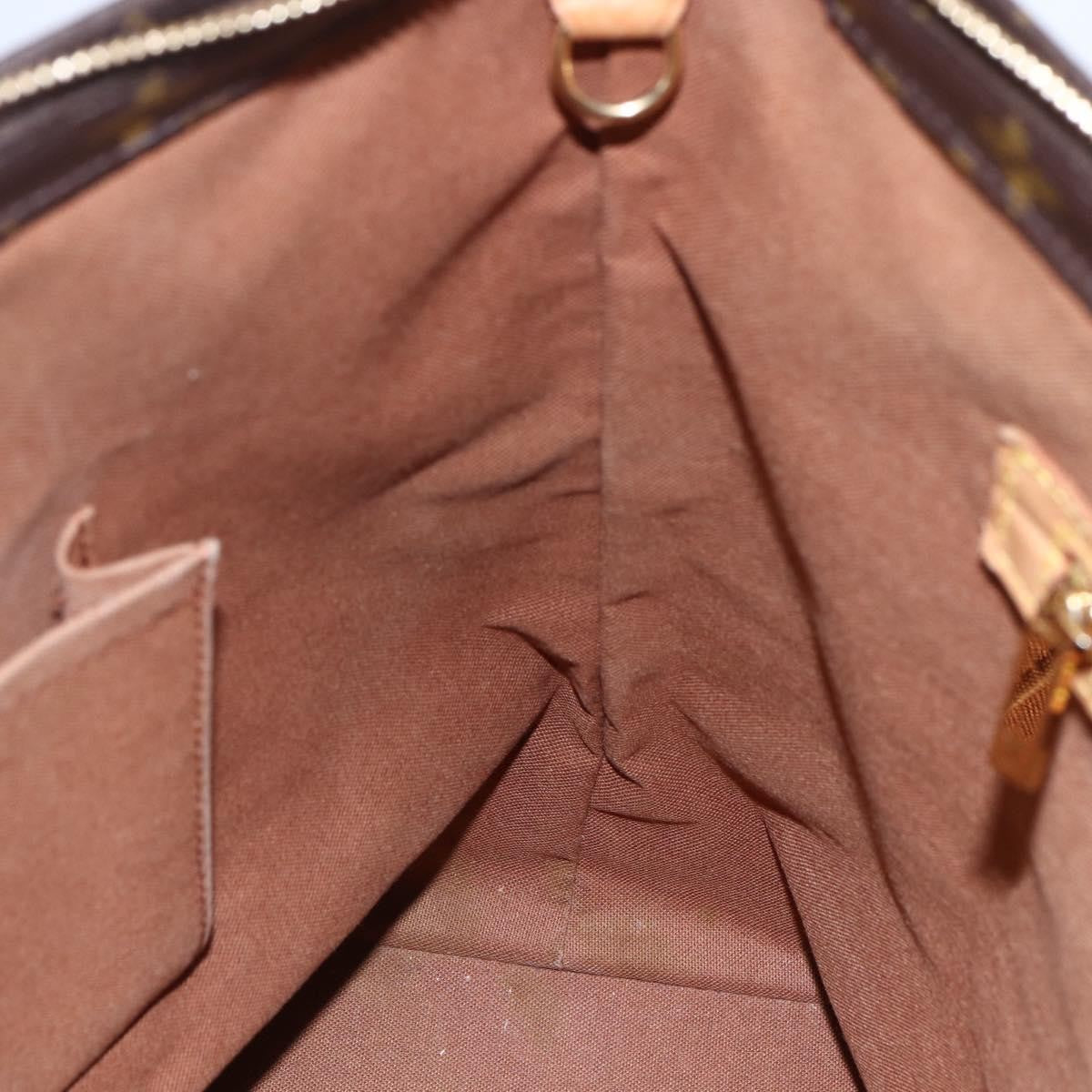 Louis Vuitton Cabas Mezzo Monogram Canvas, BROWN, CANVAS, Tote bag