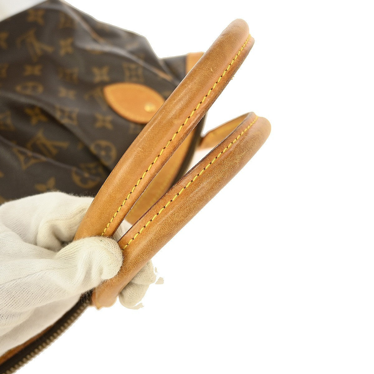 Louis Vuitton Tivoli Handbag Monogram Canvas, BROWN, CANVAS, Handbag