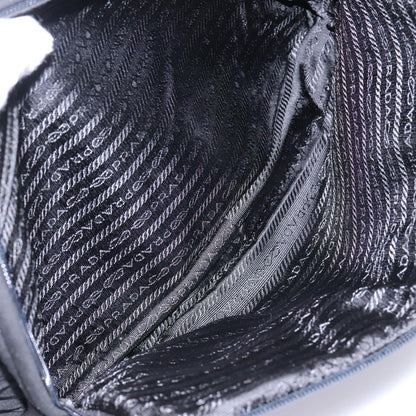 Prada Vintage Shoulder Bag Tessuto, BLACK, NYLON, Shoulder bag