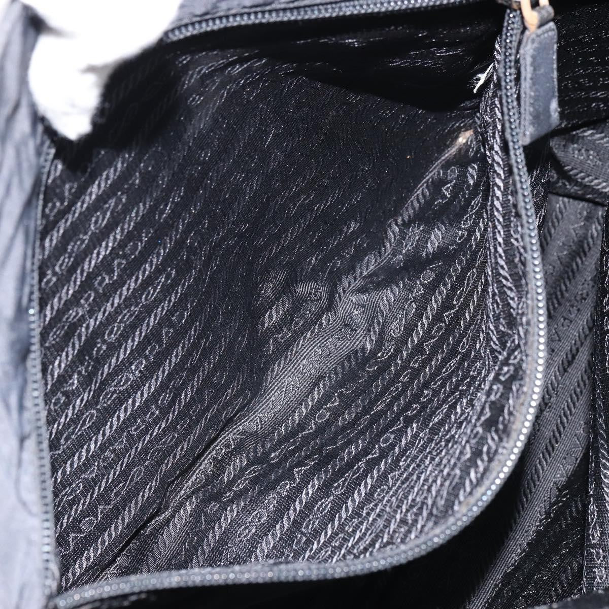 Prada Vintage Tote Tessuto, BLACK, NYLON, Tote bag