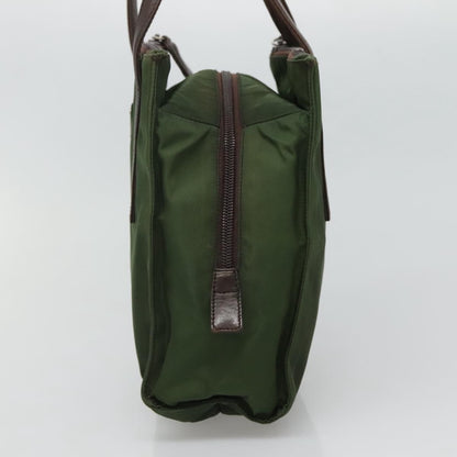 Prada Vintage Handbag Tessuto, KHAKI, NYLON, Handbag