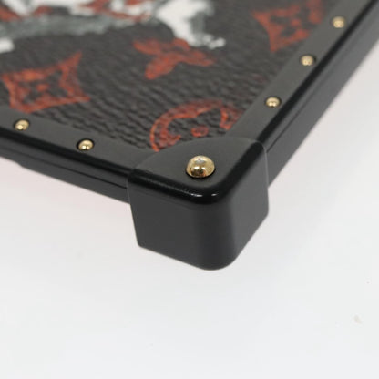 Louis Vuitton Phone case for iPhone X/XS Monogram canvas, BLACK, CANVAS, Clutche & pouche