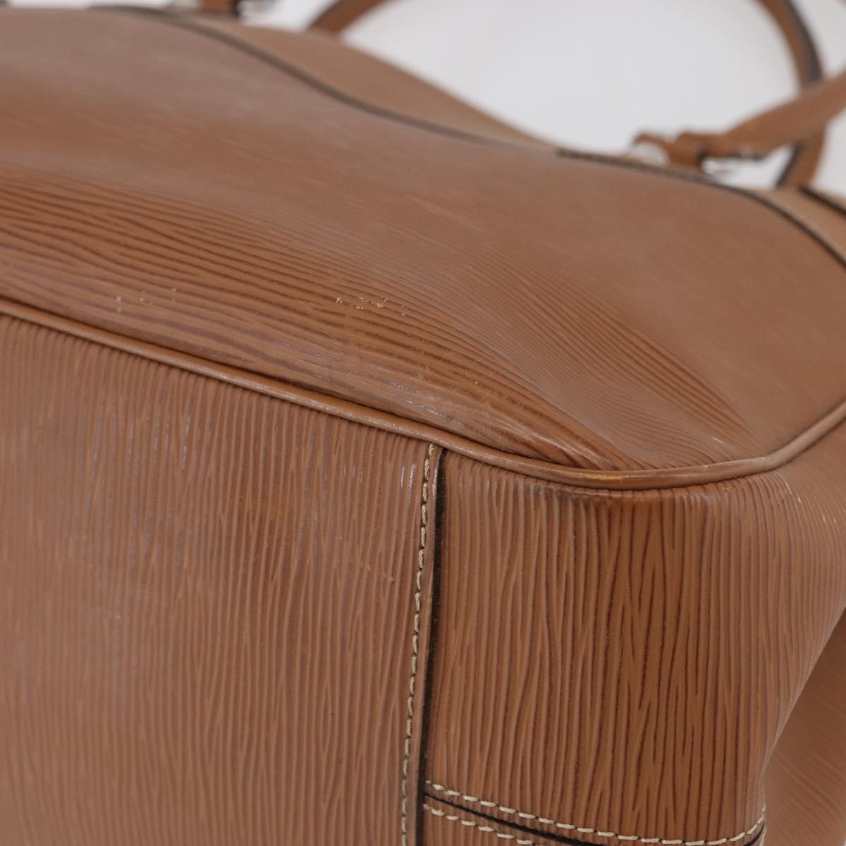 Louis Vuitton Passy Tote Epi Leather, CAMEL, LEATHER, Tote bag