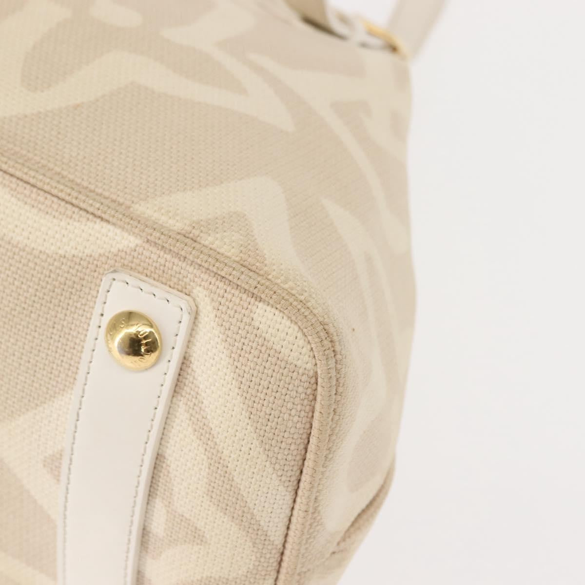 Louis Vuitton Tahitienne Cabas Canvas, BEIGE, CANVAS, Tote bag