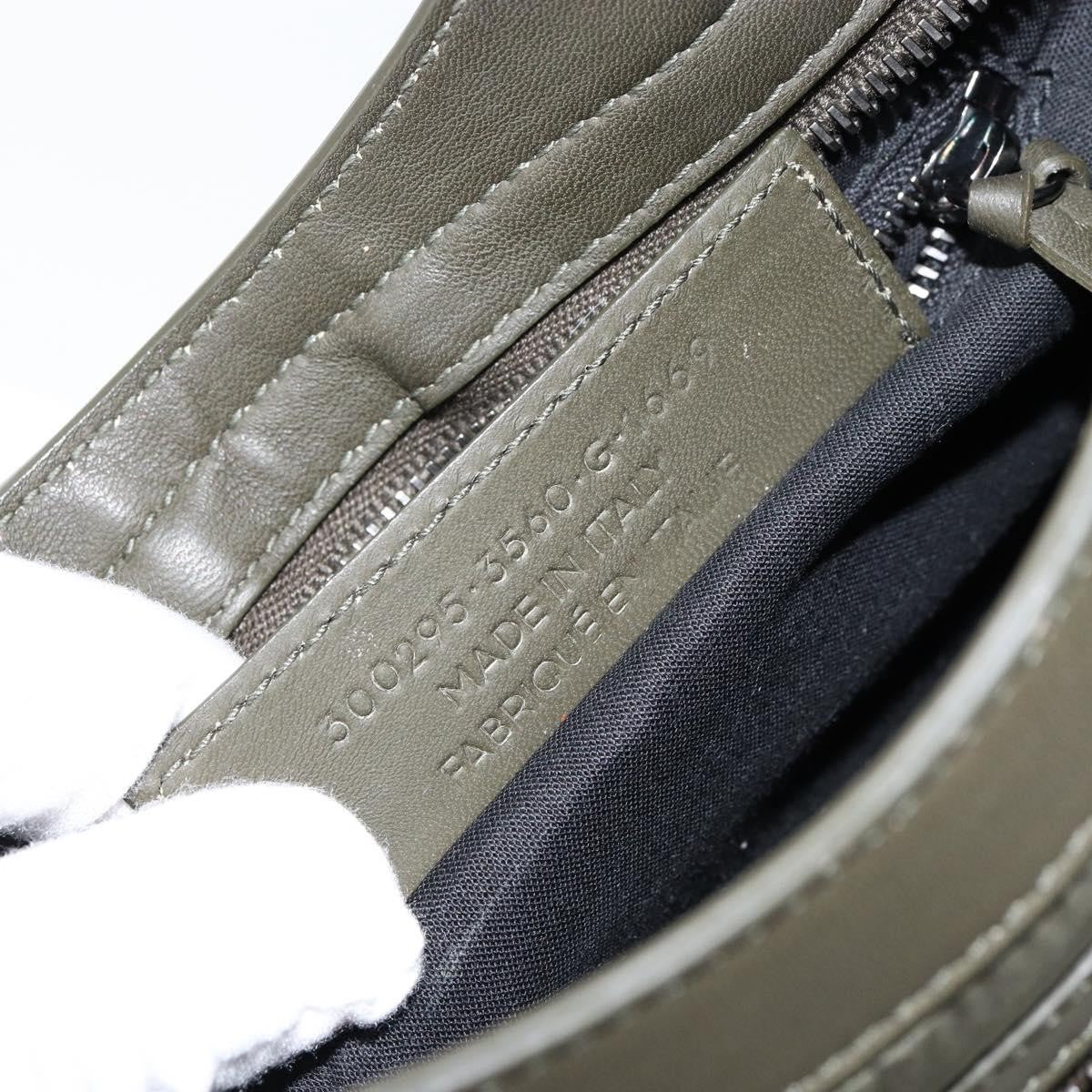 Balenciaga City Classic Studs Bag Leather, KHAKI, LEATHER, Handbag