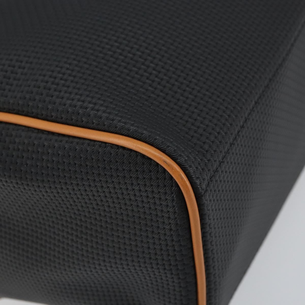 Saint Laurent Vintage Boston PVC Leather, BLACK, PVC, Handbag