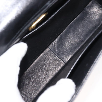 Gucci Vintage Handbag Leather, BLACK, LEATHER, Handbag