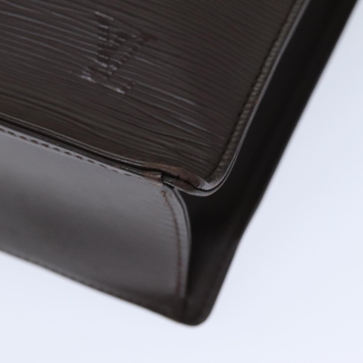 Louis Vuitton Sac Plat Bag Epi Leather, BROWN, LEATHER, Handbag