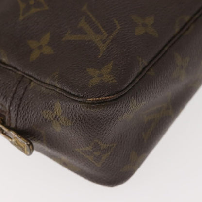 Louis Vuitton Trousse Toilette Monogram Canvas, BROWN, CANVAS, Clutche & pouche