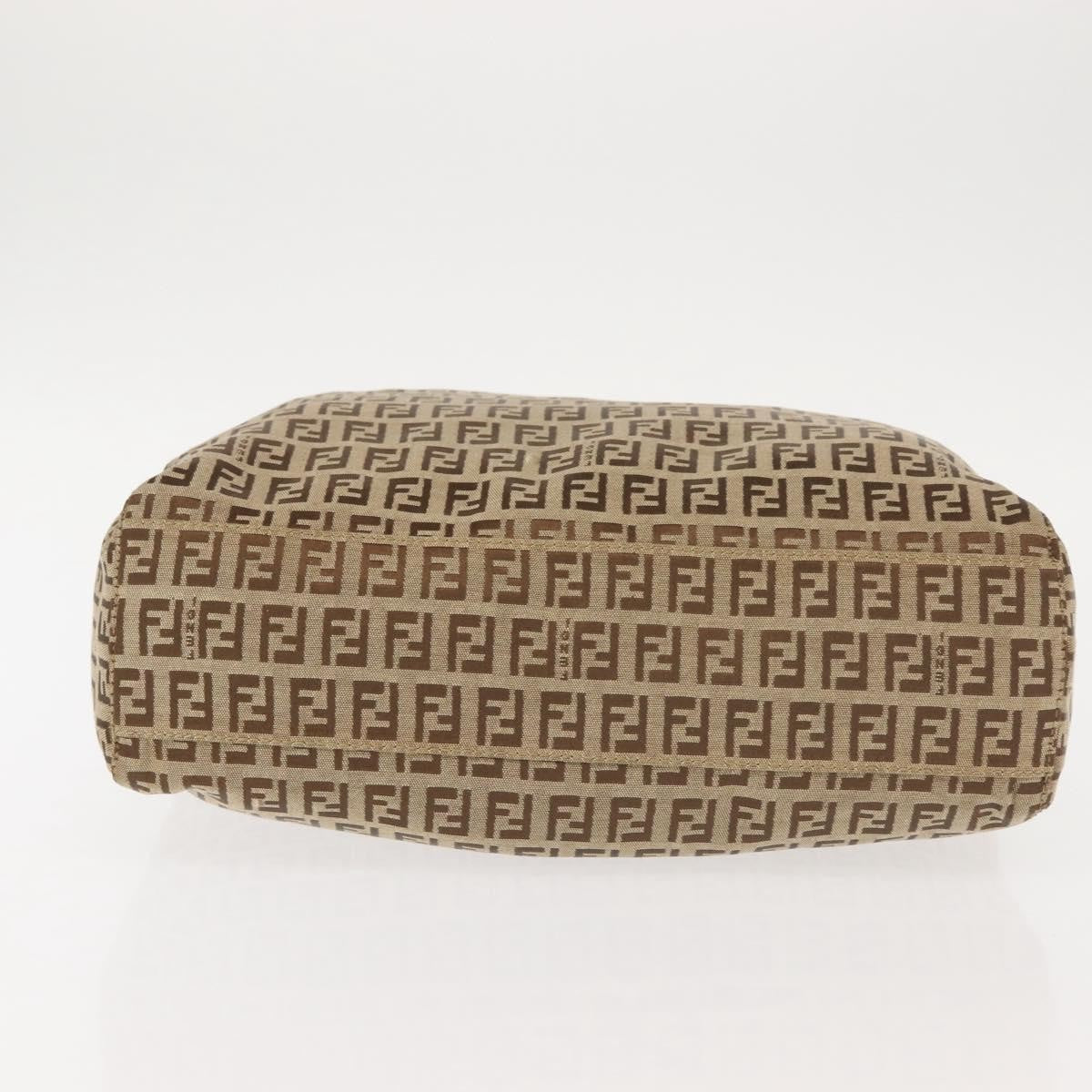 Fendi Vintage Tote Zucca Canvas, BEIGE, CANVAS, Tote bag