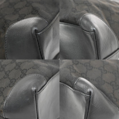 Gucci Vintage tote Canvas, BLACK, CANVAS, Tote bag