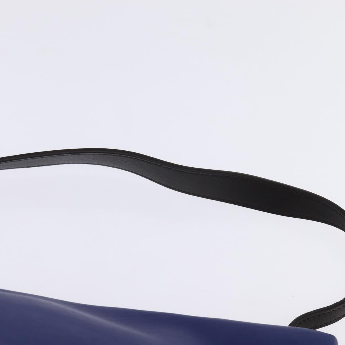 Celine All Soft Bag Leather, BLUE, LEATHER, Handbag