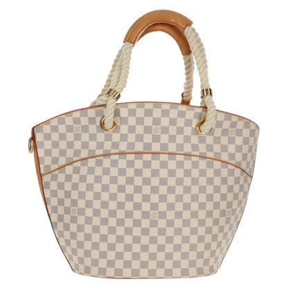 Louis Vuitton Pampelonne Handbag Damier, BEIGE, CANVAS, Shoulder bag