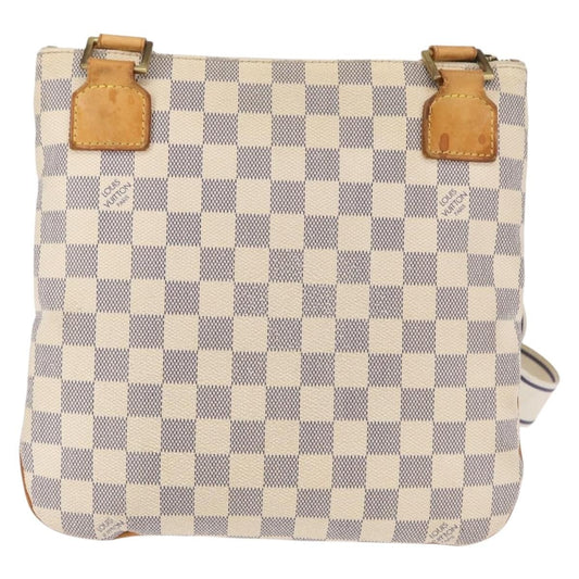 Louis Vuitton Bosphore Pochette Damier, WHITE, CANVAS, Shoulder bag